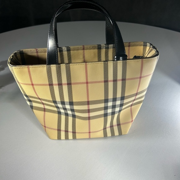 NWOT Burberry Mini Tote - Picture 3 of 12